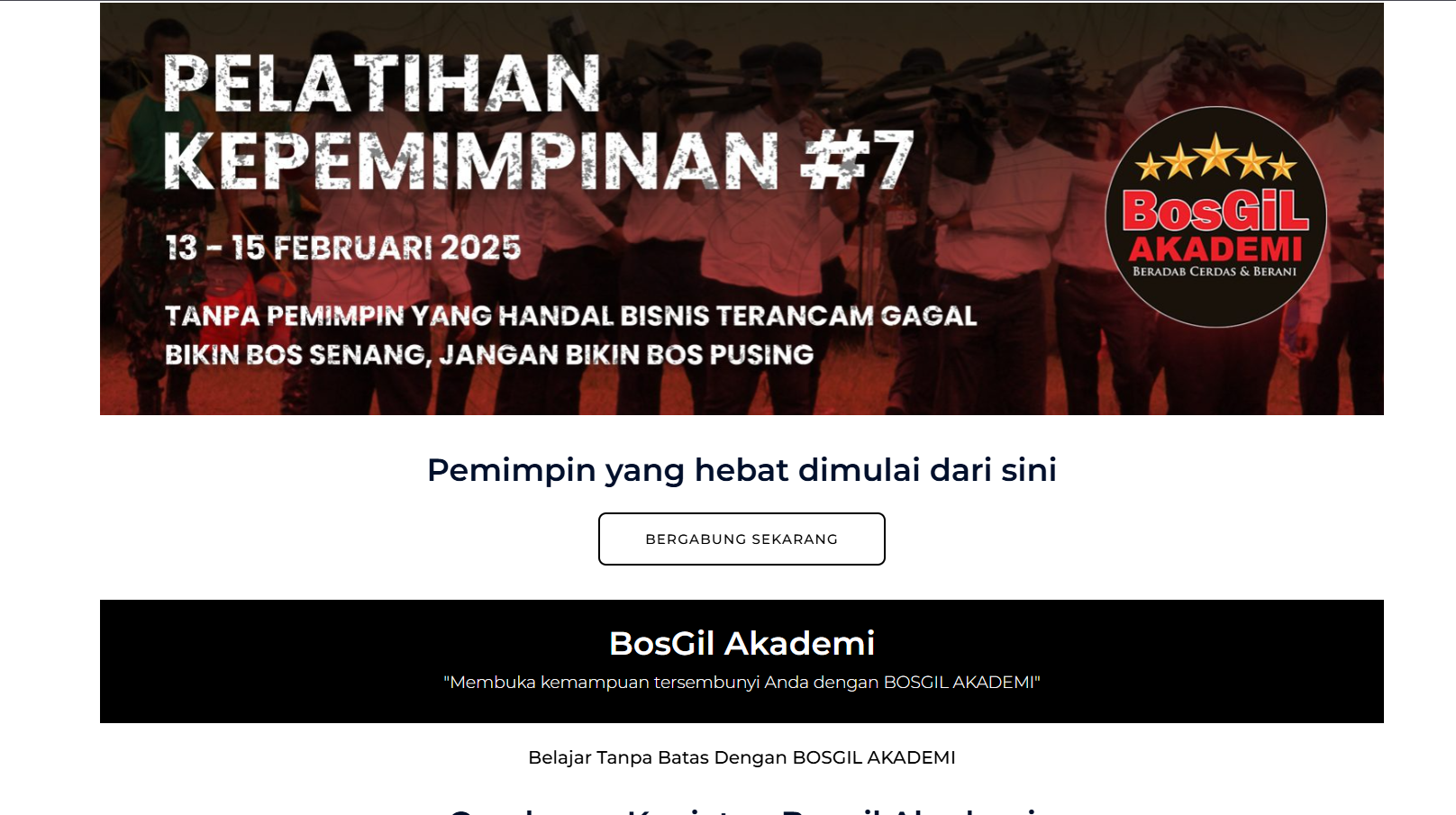 Bosgil Akademi screen 2